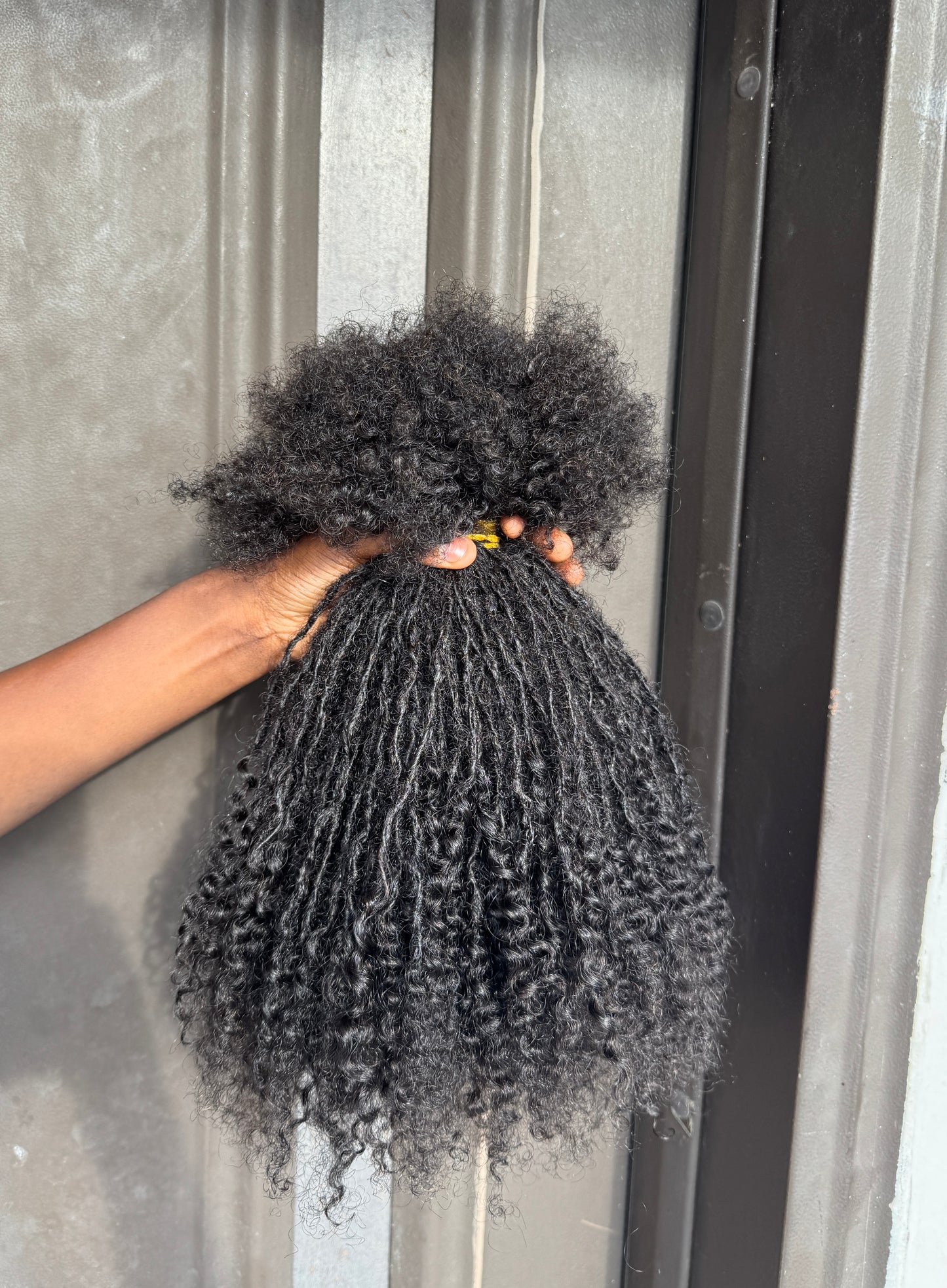 4B Texture 100 percent Human Hair Mini Locs