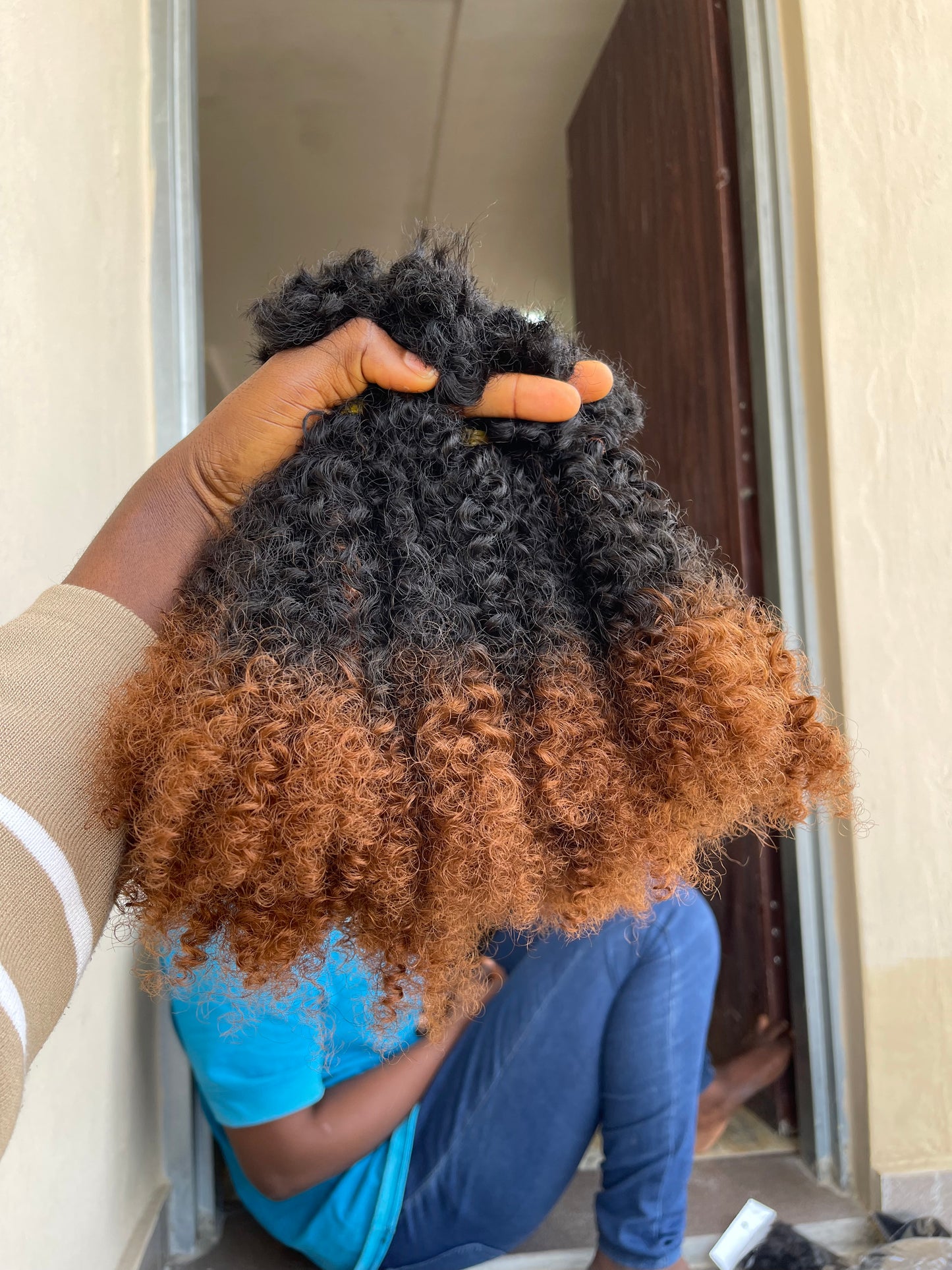 HHB (Human hair Blends Braiding Bundles)
