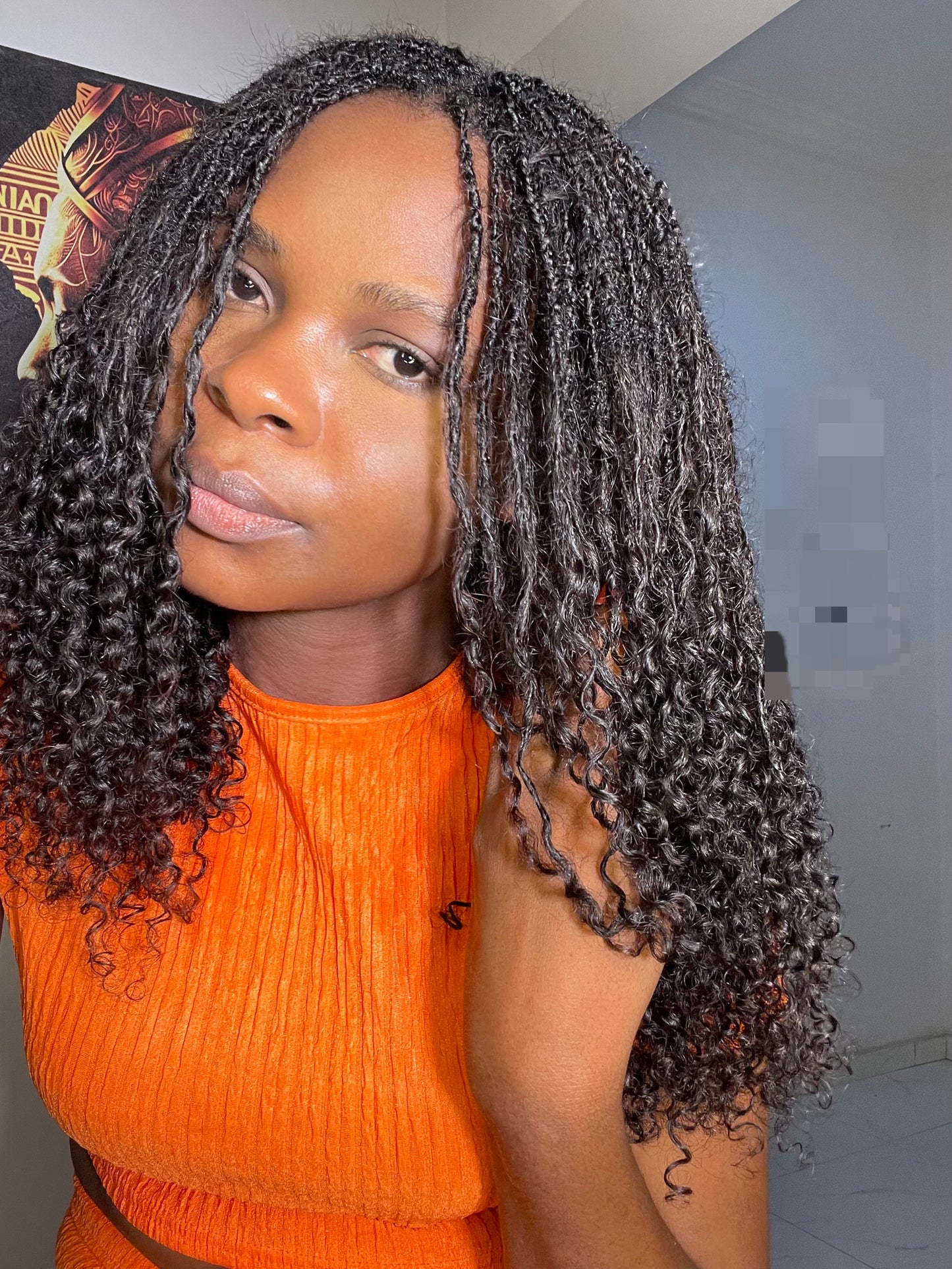 4B Texture 100 percent Human Hair Mini Locs