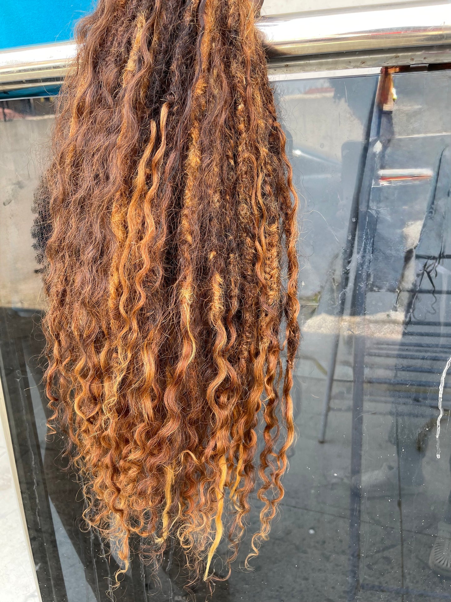 100 percent Human Hair messy Goddess / Bohemian Locs
