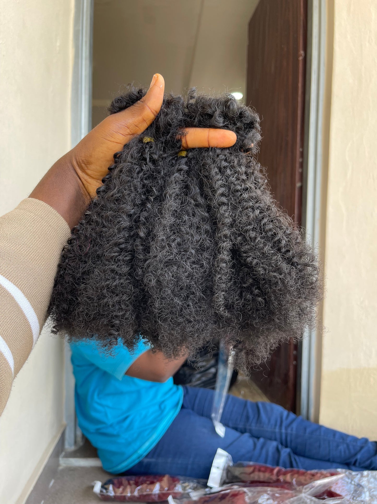 HHB (Human hair Blends Braiding Bundles)