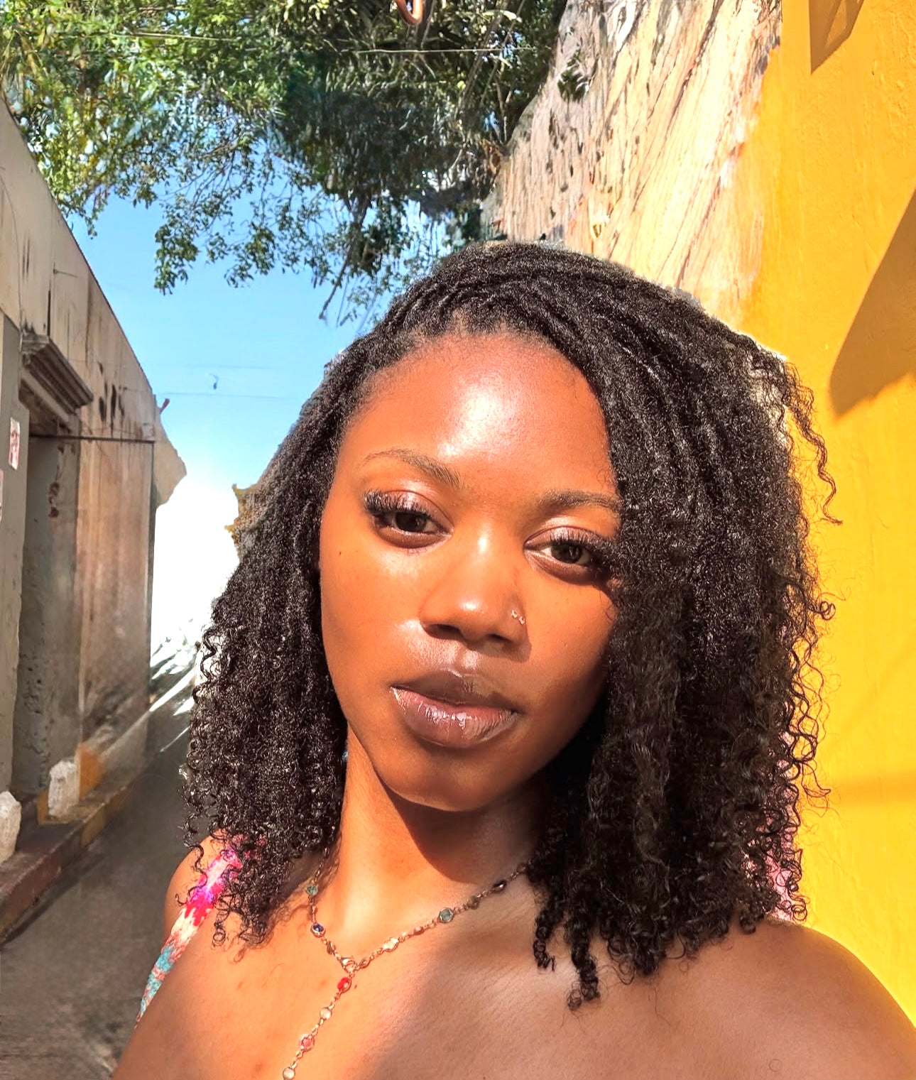 Small kinky Textured Human Hair Locs