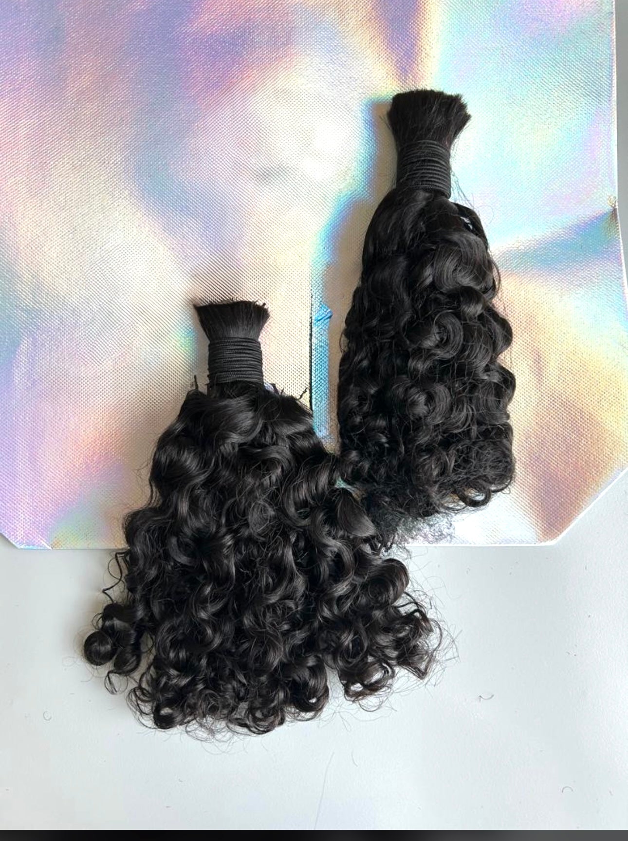 Virgin Human Hair Bundle (Burmese curls)