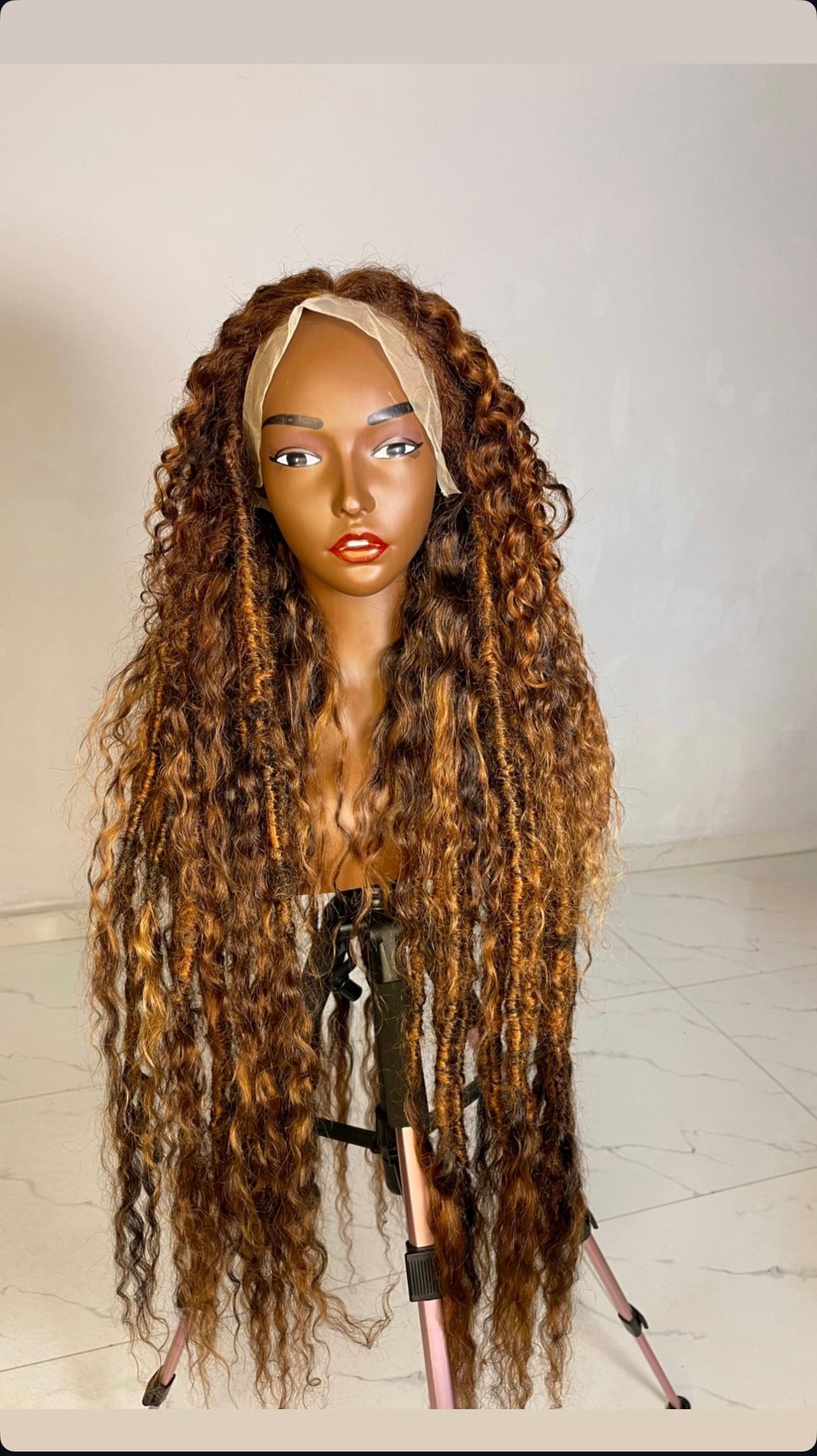 Boheme Loc wig (frontal unit) 100 Human Hair version