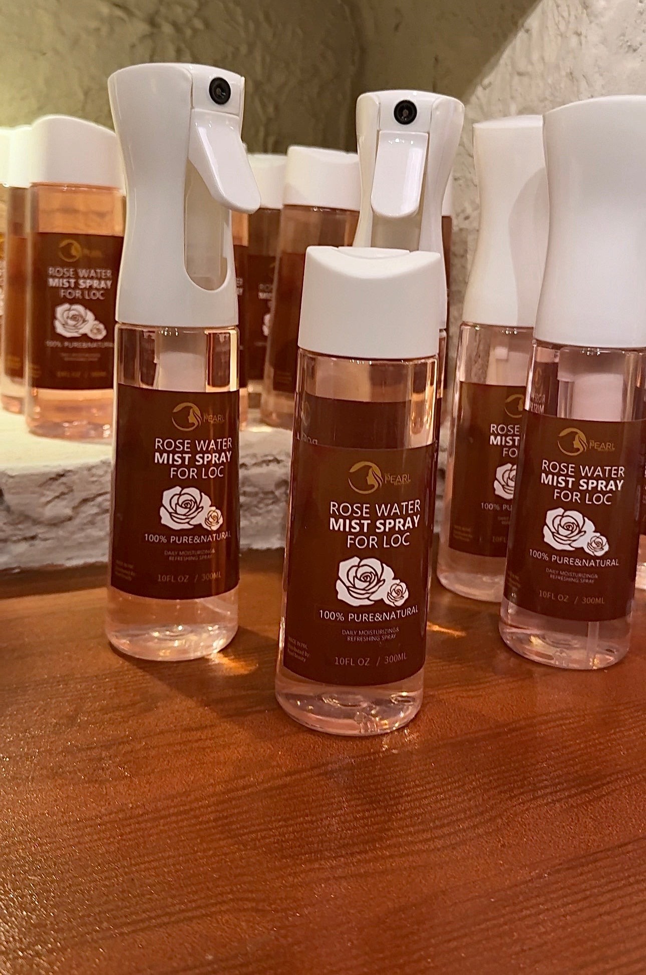 Rose water mist
