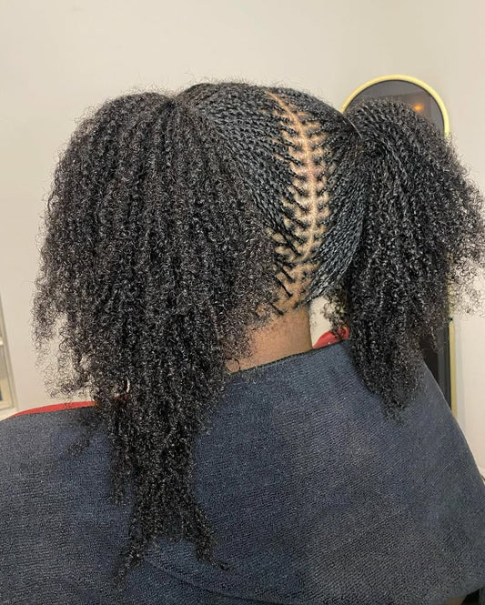 Raw Human Hair Afro Kinky (30g per bundle)