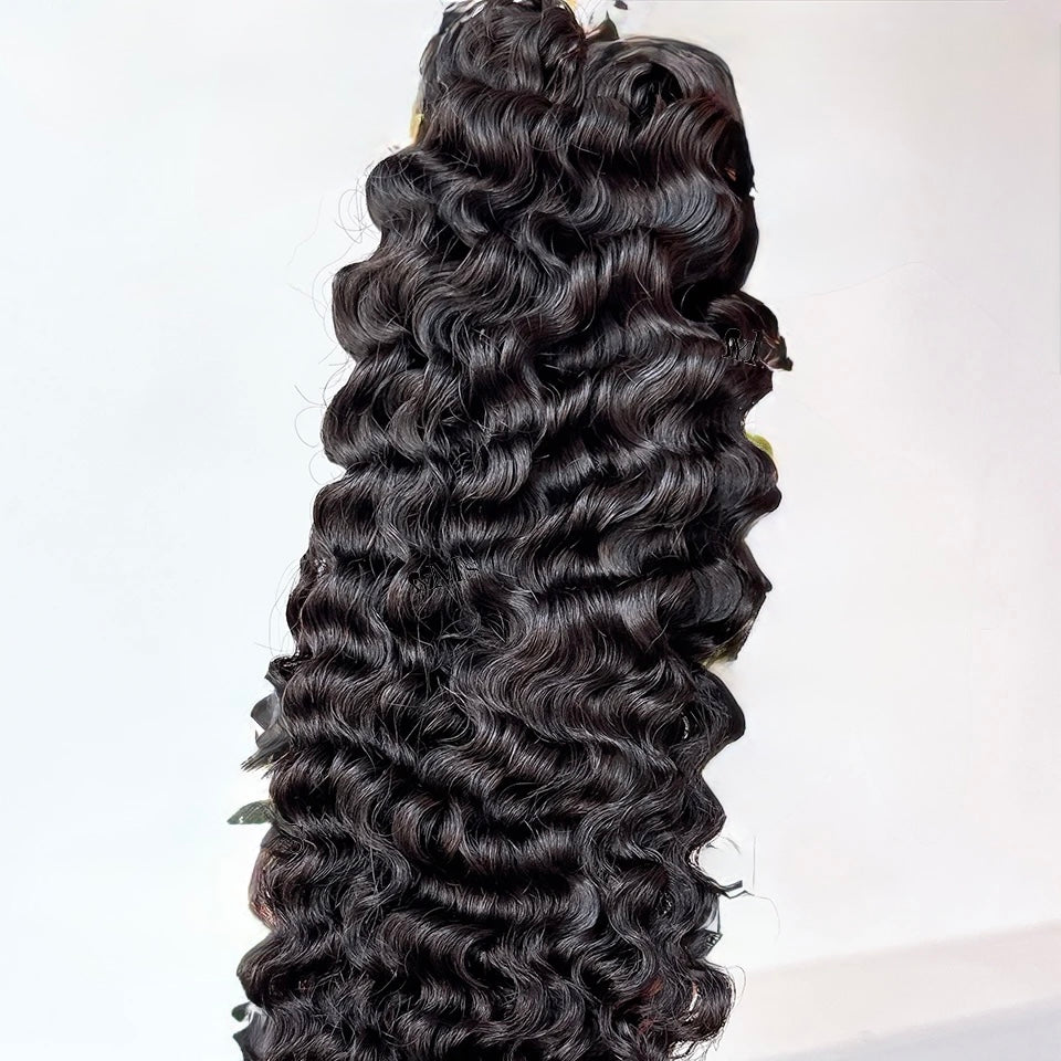 Pre-Sectioned crochet ( Burmese Curls )