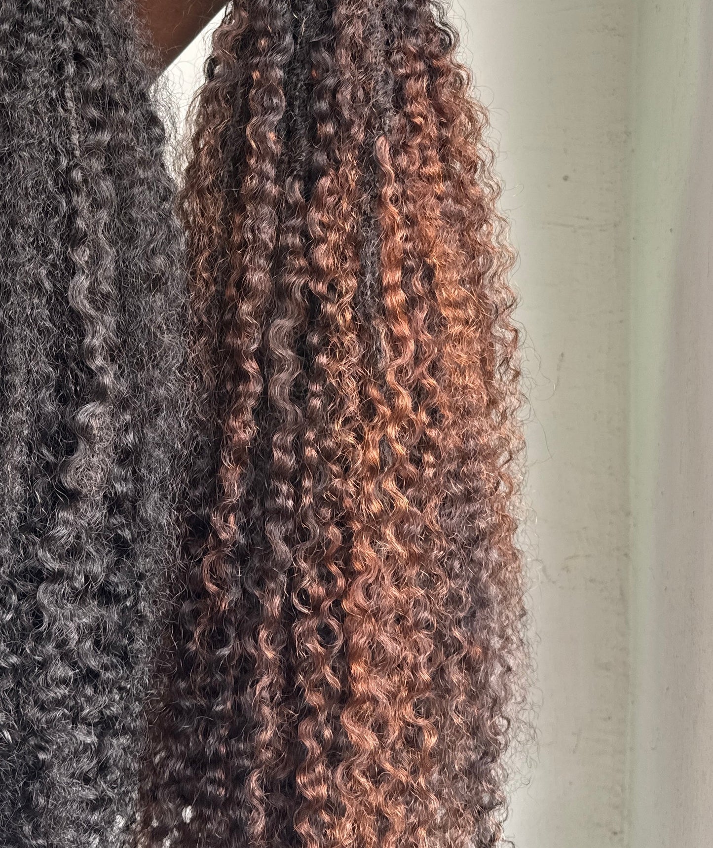 Pre-Sectioned crotchet ( Kinky Curls )