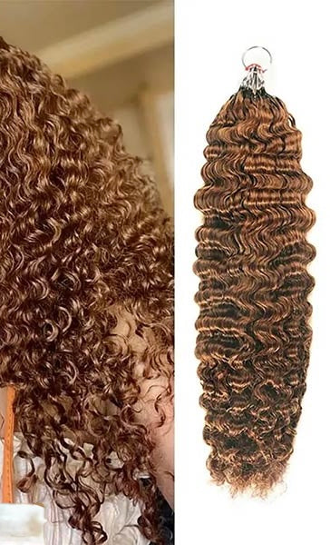 Pre-Sectioned crochet ( Burmese Curls )