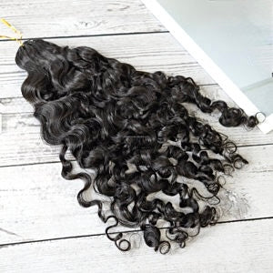 Pre-Sectioned crochet ( Burmese Curls )